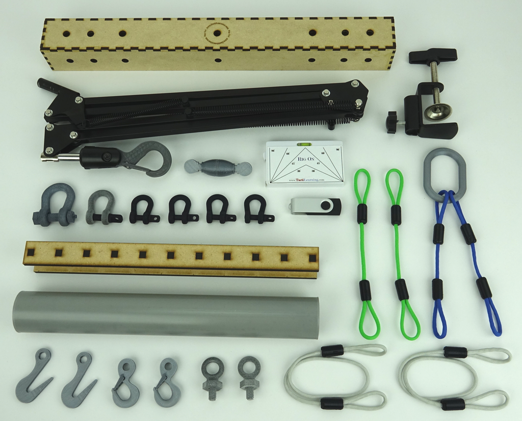 Construction Trades Model Rigging Training Kit – TactiLearning